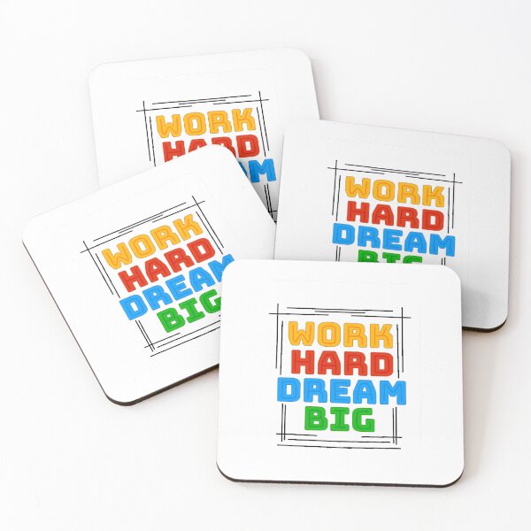 Item preview, Copy of WORK HARD DREAM BIG designed and sold by Kalpa.