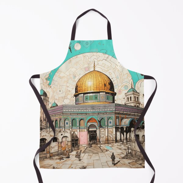 Item preview, Golden Dome of the Rock Art – Stunning Printable of Palestine's Iconic Landmark, Digital Download for Your Collection designed and sold by petraroest.
