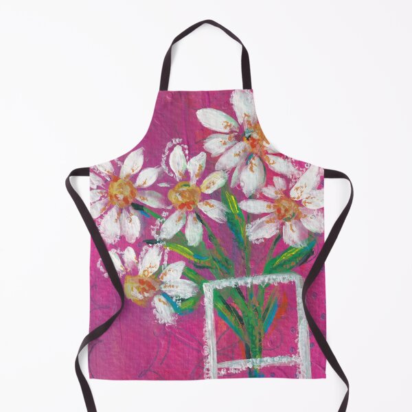 Item preview, Hot Lil Daisies - Bold Abstract Floral Art Print May Flowers 2024 Collection Brenda Knoll designed and sold by Brenda  Knoll.