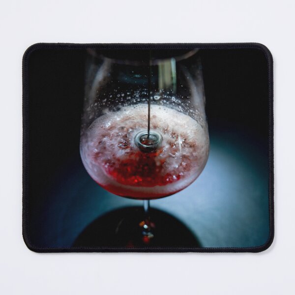 Item preview, Using an Electric Mixer in a Wine Glass with Rosé Wine to Take Away Dangerous Sulfites designed and sold by Mats Silvan.