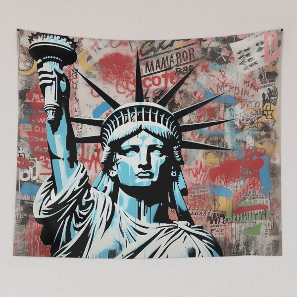 Item preview, Statue of Liberty Art Print – Iconic Digital Download of Freedom's Symbol in New York City, Perfect for Home Decor designed and sold by petraroest.