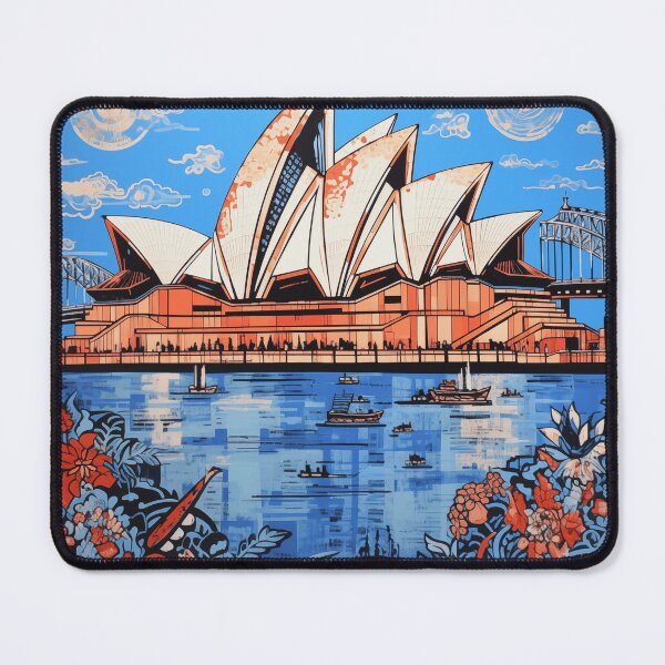 Item preview, Sydney Opera House Art Print – Stunning Digital Download of Australia's Iconic Architectural Masterpiece for Your Home Decor designed and sold by petraroest.