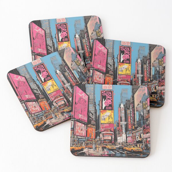 Item preview, Times Square Art Print – Vibrant Digital Download of NYC's Iconic Entertainment Hub for Your Home Decor designed and sold by petraroest.