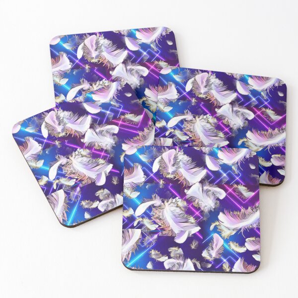 Item preview, violet feather designed and sold by stamp2U.