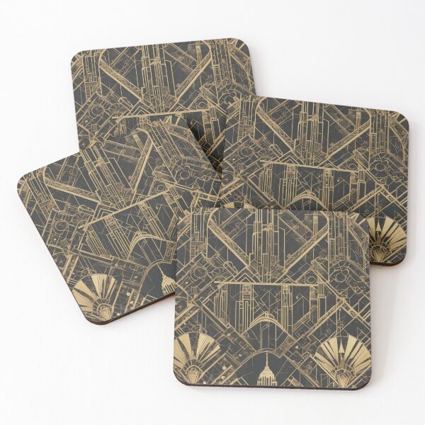 Item preview, Art Deco Architectural Maze designed and sold by ZenOfAIarts.
