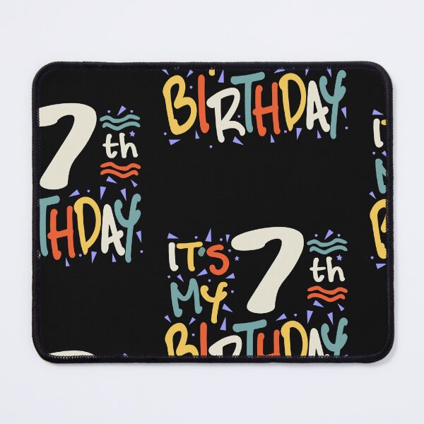 Item preview, Kids It's My 7th Birthday 7 Seven Happy Birthday Boys Girls designed and sold by cidolopez.