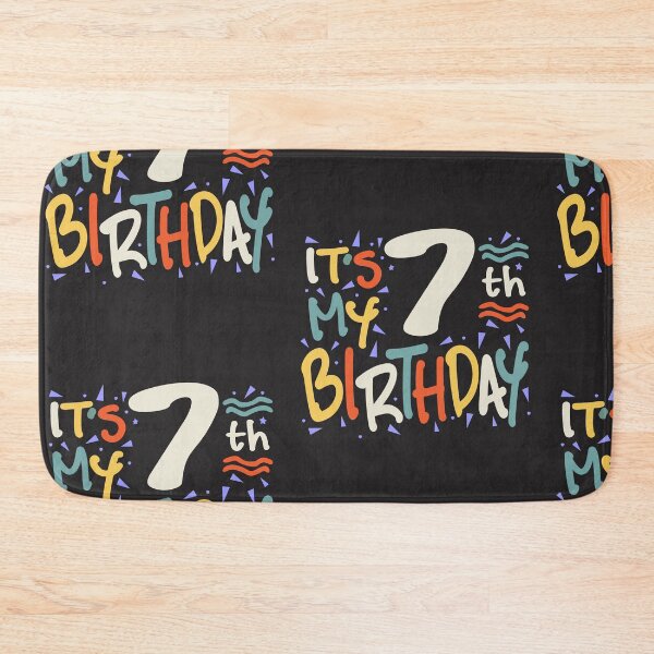 Item preview, Kids It's My 7th Birthday 7 Seven Happy Birthday Boys Girls designed and sold by cidolopez.