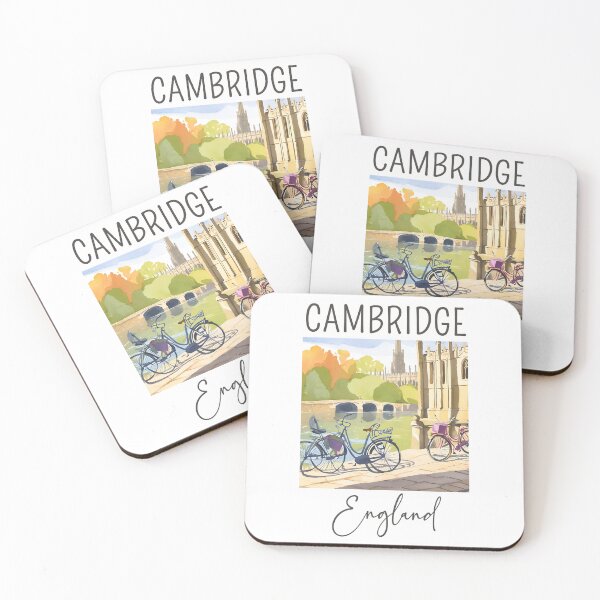Item preview, A Watercolor Design of Cambridge - England  designed and sold by Sketch-Shack.