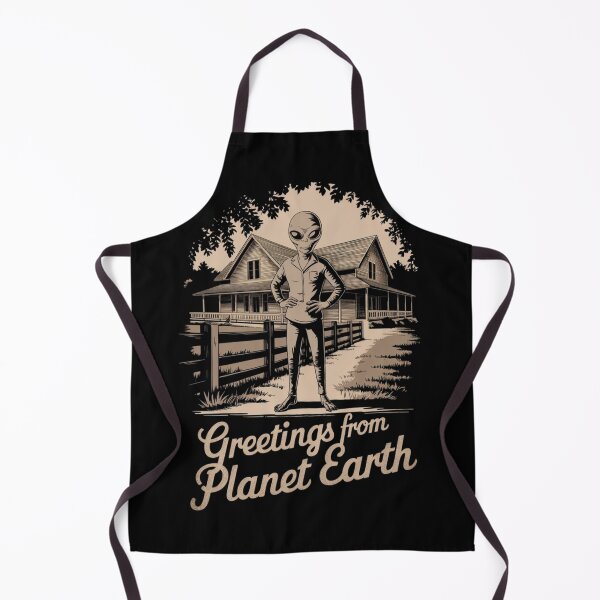 Item preview, Alien Greetings from Planet Earth designed and sold by SignumShop.