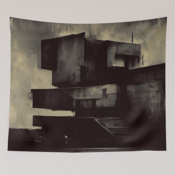 Item preview, Brutalist building designed and sold by Donkey's Salad.
