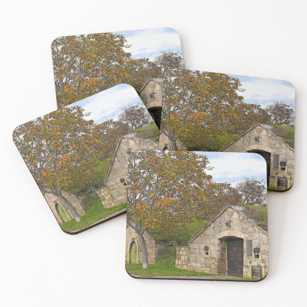 Item preview, Stone wine cellars in Purbach, Burgenland,Austria,autumn season designed and sold by goceris.