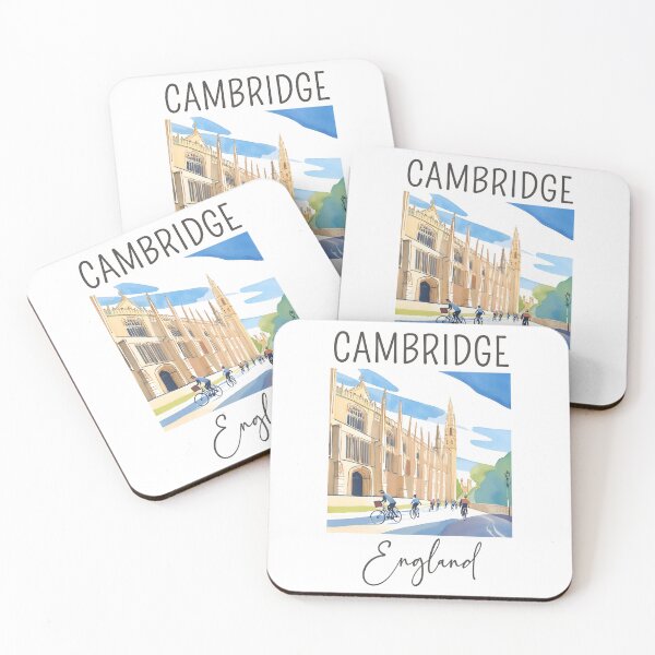Item preview, A Watercolor Design of Cambridge - England  designed and sold by Sketch-Shack.
