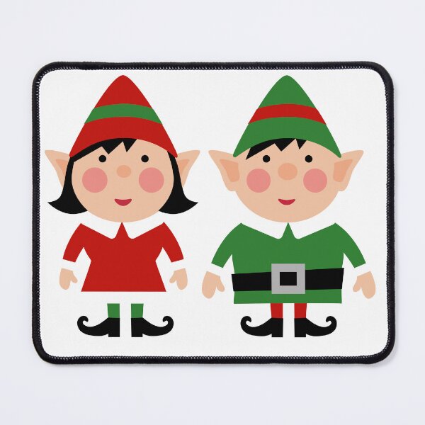Item preview, Christmas Elves designed and sold by Spike The Punch Design Co..