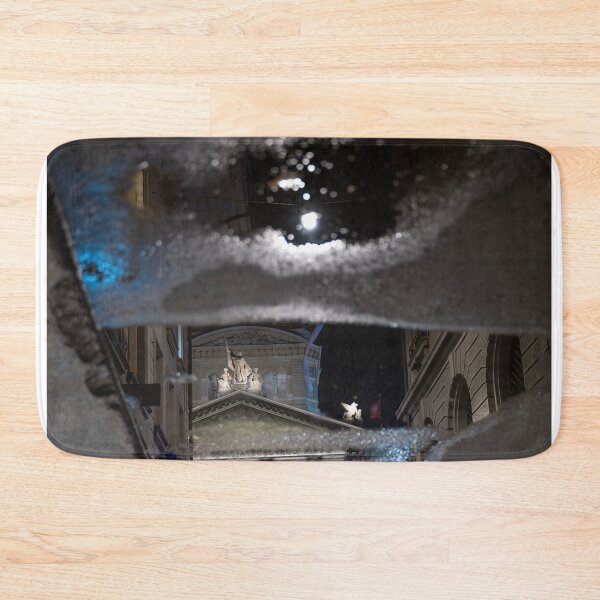 Item preview, Beautiful Bundeshaus Illuminated Parliament Building or Federal Palace Reflected in a Water Pond on the Street at Night designed and sold by Mats Silvan.