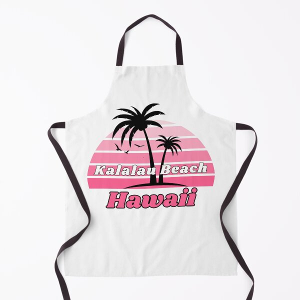 Item preview, Retro Cool Kalalau Beach Hawaii Palm Tree at Sunset Souvenirs designed and sold by karmdaf.
