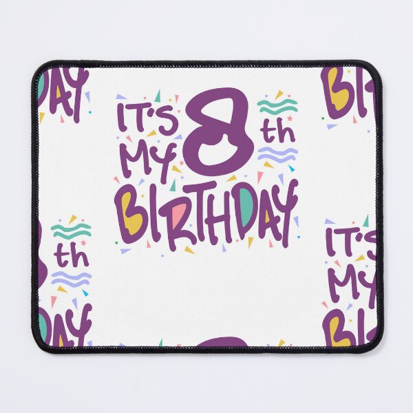 Item preview, Kids It's My 8th Birthday 8 Eight Happy Birthday Boys Girls designed and sold by cidolopez.