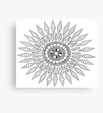 Line Design 3 Canvas Print
