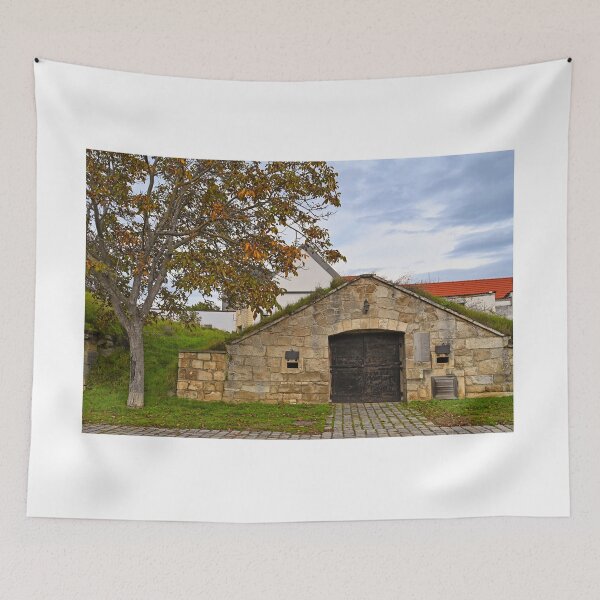 Item preview, Stone wine cellar in Purbach, Burgenland,Austria,autumn season designed and sold by goceris.