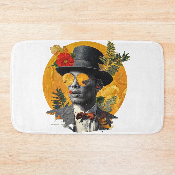 Item preview, Collage Wall Art T-shirt Design: GUY WITH TOP HAT designed and sold by ForeverPrintsOK.