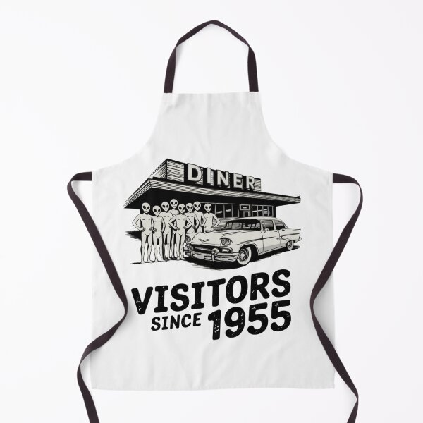 Item preview, Aliens Visitors Since 1955 designed and sold by SignumShop.