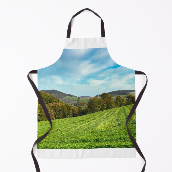 Item preview, Rural landscape with windrows of freshly cut hay to dry before being baled,Austria designed and sold by goceris.