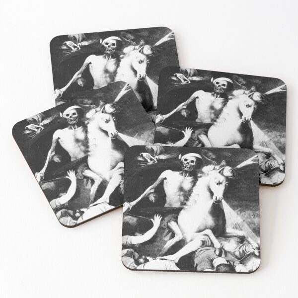 Item preview, Death rides a Pale Horse designed and sold by Vintage Designs +.
