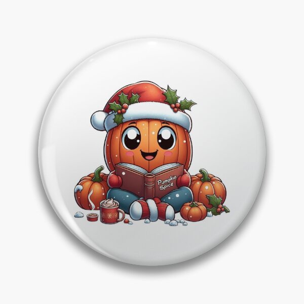 Artikelvorschau, Fröhlicher Kürbis, bereit für Weihnachten entworfen und verkauft von DeeCeeFashion.