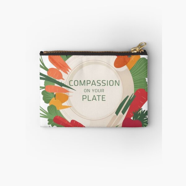 Item preview, Compassion on Your Plate – Plant-Based Living Design designed and sold by ArtSeeker01.