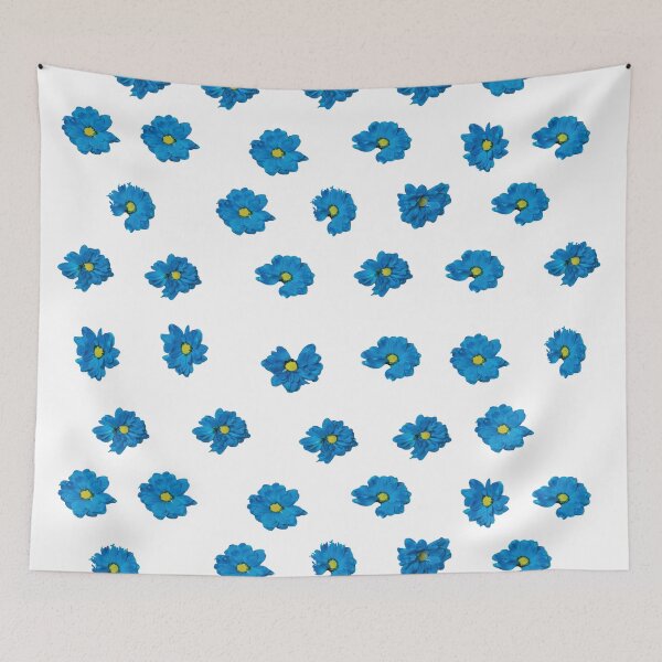 Item preview, little blue Flowers designed and sold by VISIONSTURME.