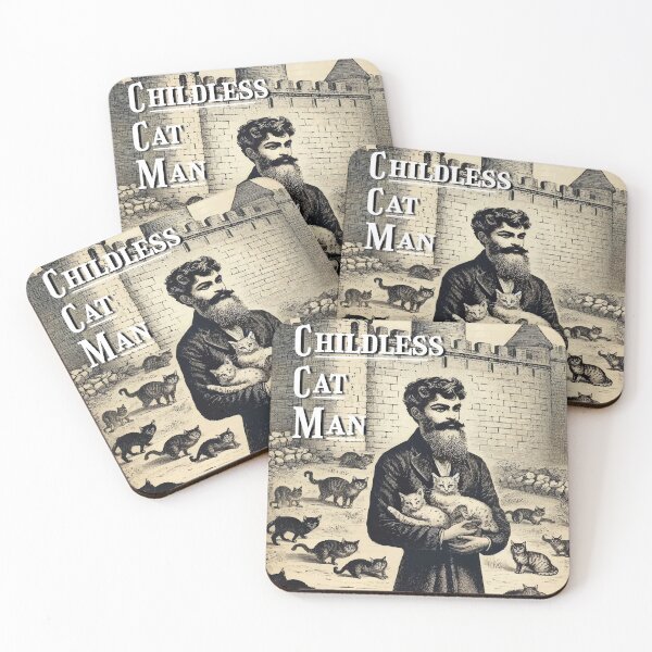 Item preview, Childless Cat Man designed and sold by Prankly.