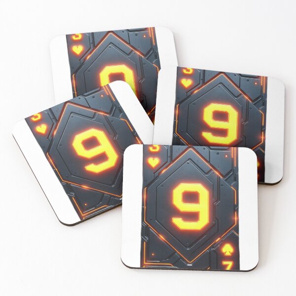 Item preview, futuristic card with number  designed and sold by Creative88Art.