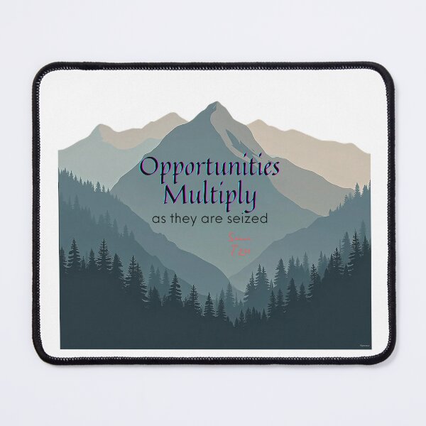 Item preview, Opportunities Multiply: Sun Tzu Wisdom designed and sold by PosiPrints.