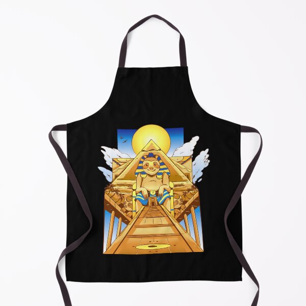 Item preview, Ancient Sloth Pharaoh in Egyptian Pyramid Artwork designed and sold by DrawHandArt.