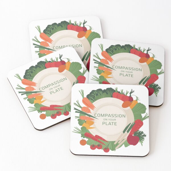 Item preview, Compassion on Your Plate – Plant-Based Living Design designed and sold by ArtSeeker01.