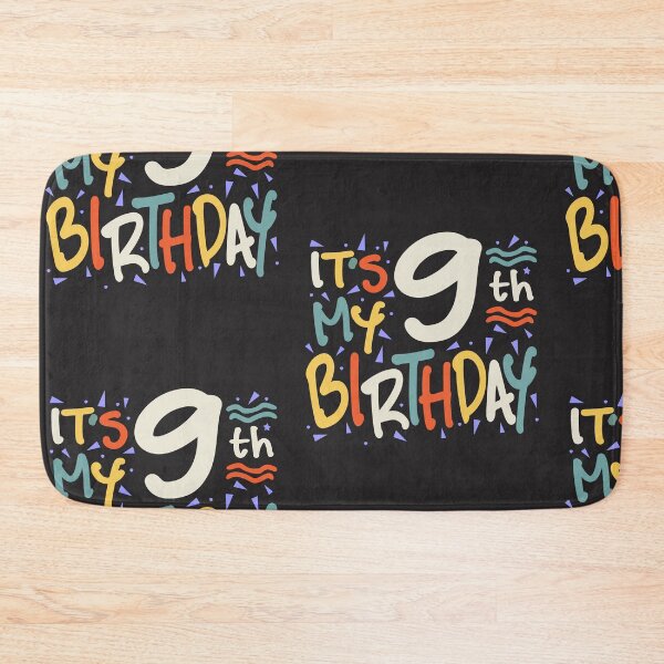 Item preview, Kids It's My 9th Birthday 9 Nine Happy Birthday Boys Girls designed and sold by cidolopez.