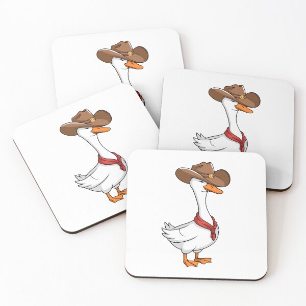 Item preview, Cowboy Goose! Kawaii Goose Cartoon designed and sold by PMCreative.