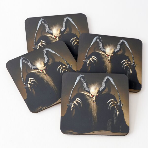 Item preview, Spooky Occult Halloween demon designed and sold by Baba  Yaga's Cards.