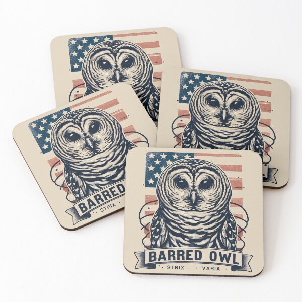 Item preview, Barred Owl designed and sold by theAVIARY7.