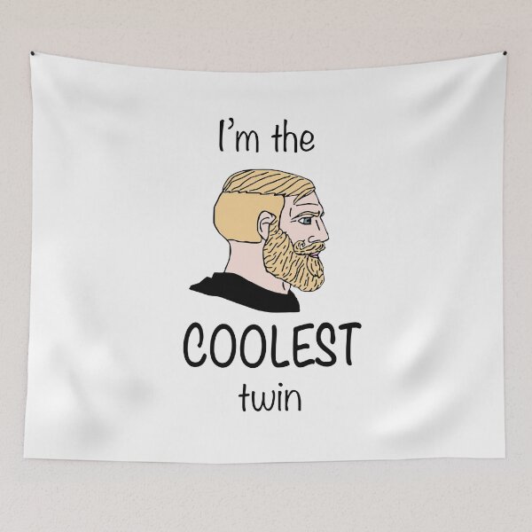 Item preview, The Coolest Twin funny meme shirt designed and sold by PhyrexiaB.