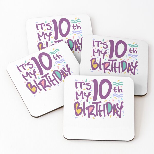 Item preview, Kids It's My 10th Birthday 10 Ten Happy Birthday Boys Girls designed and sold by cidolopez.