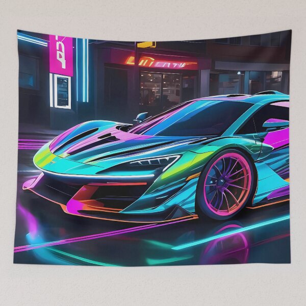 Artikelvorschau, McLaren GT Neon-Prototyp entworfen und verkauft von DecarYourself.