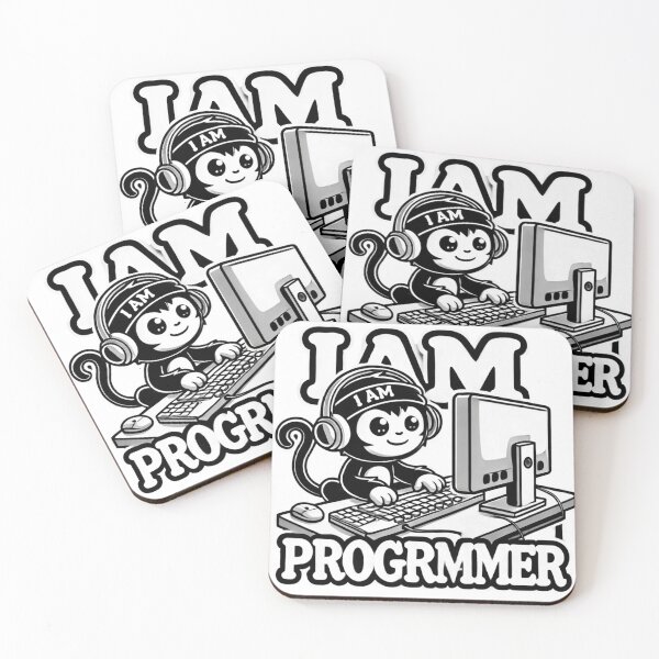 Item preview,  I am programmer monkey designed and sold by TYW.