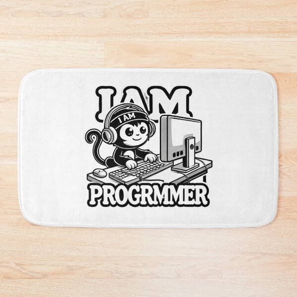 Item preview,  I am programmer monkey designed and sold by TYW.
