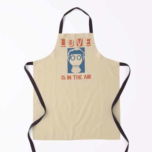 Item preview, Love Is In the Air (Wear Your Gas Mask) designed and sold by LochNestFarm.