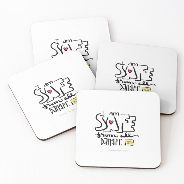 Item preview, I am safe from all danger. Psalm 26:12a designed and sold by CalmInThePsalms.