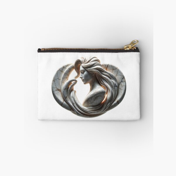 Item preview, isolated marble logo with female figure  designed and sold by Creative88Art.