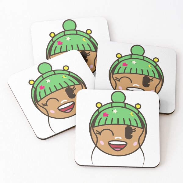 Item preview, Copy of Cute Kawaii Raver Girl with Green Hair Sticker designed and sold by kmrndesign.