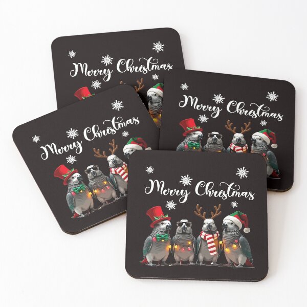 Item preview, Merry Christmas Parrots Holiday Family  designed and sold by AxelBrook.