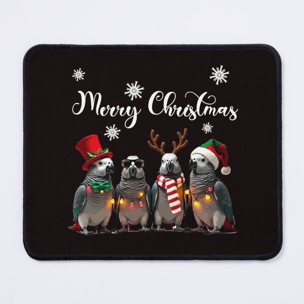 Item preview, Merry Christmas Parrots Holiday Family designed and sold by AxelBrook.