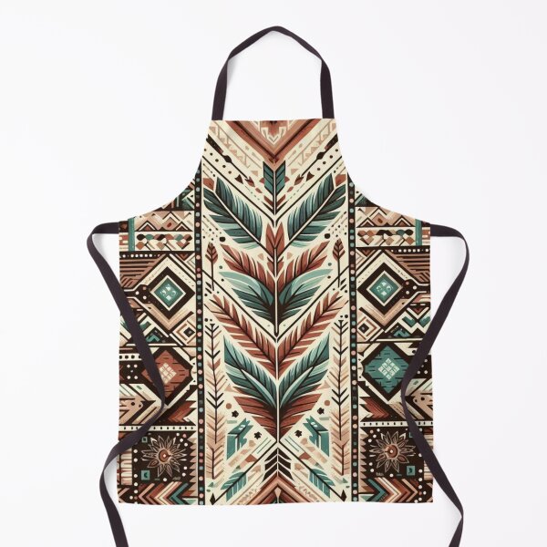 Item preview, Tribal Geometric Indigenous Pattern T-Shirt – Native American Art & Earthy Tones designed and sold by dreambigdrive38.